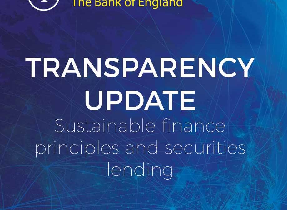 Global PSSL briefs Bank of England committee
