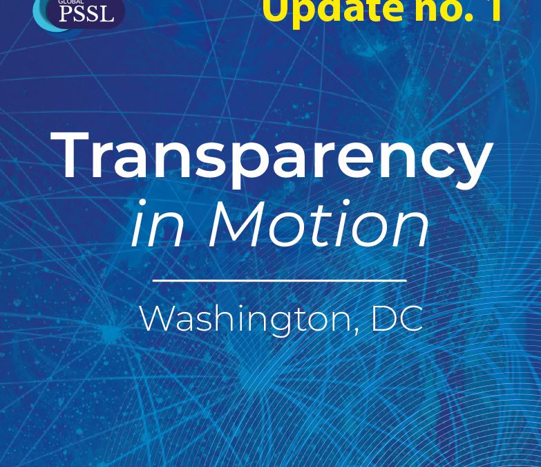 Update no. 1: Global PSSL in Washington, DC