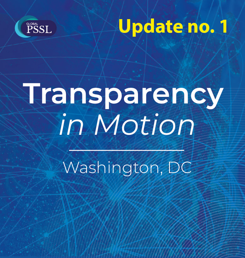 Update no. 1: Global PSSL in Washington, DC