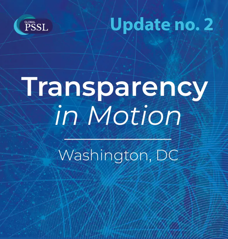 Update no. 2: Global PSSL in Washington, DC